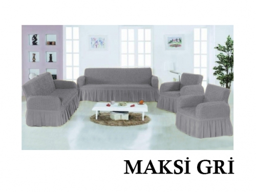 BÜRÜMCÜK%20KOLTUK%20ÖRTÜSÜ%20-%20MAKSİ%20ÇEKYAT%20TAKIMLARI%20İÇİN%20-%203+3+1+1%20-GRİ