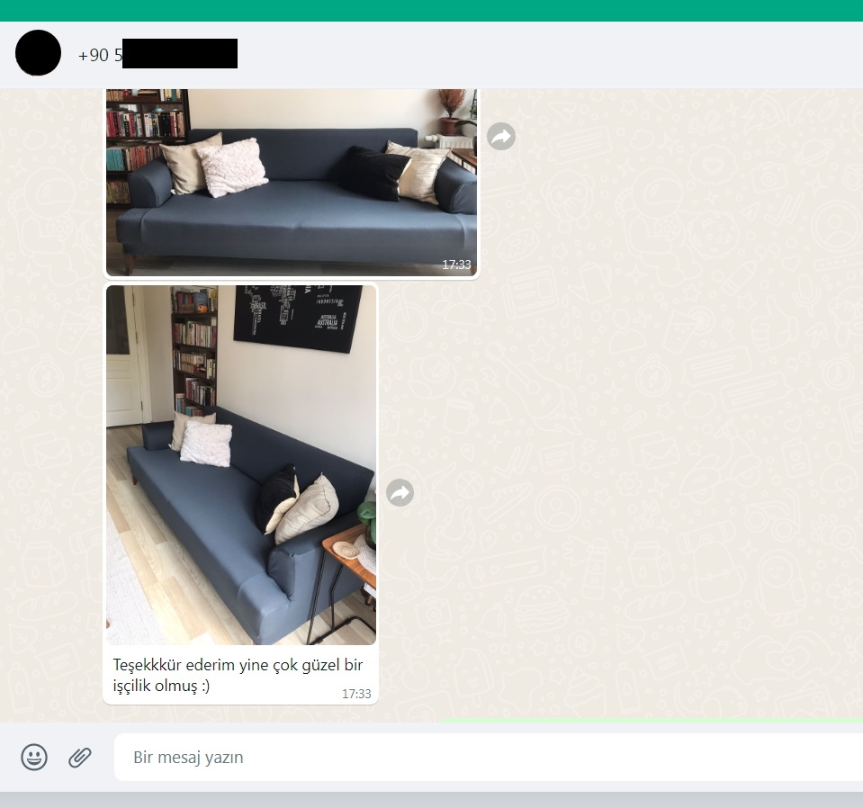 STREÇ LİKRALI LASTİKLİ KUMAŞTAN MÜŞTERİYE ÖZEL YAPILAN KOLTUK ÖRTÜSÜ - FİYAT SORUNUZ