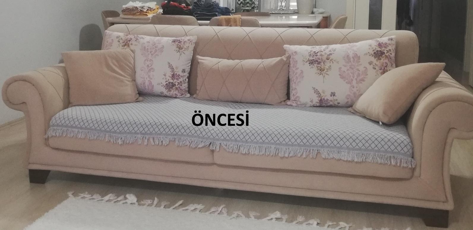 STREÇ LİKRALI LASTİKLİ KUMAŞTAN MÜŞTERİYE ÖZEL YAPILAN KOLTUK ÖRTÜSÜ - FİYAT SORUNUZ